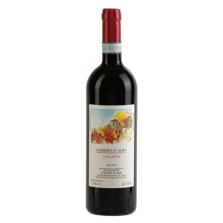 Barbera d`Alba DOC Valletta 2021 Alario Claudio 1,5L Magnum