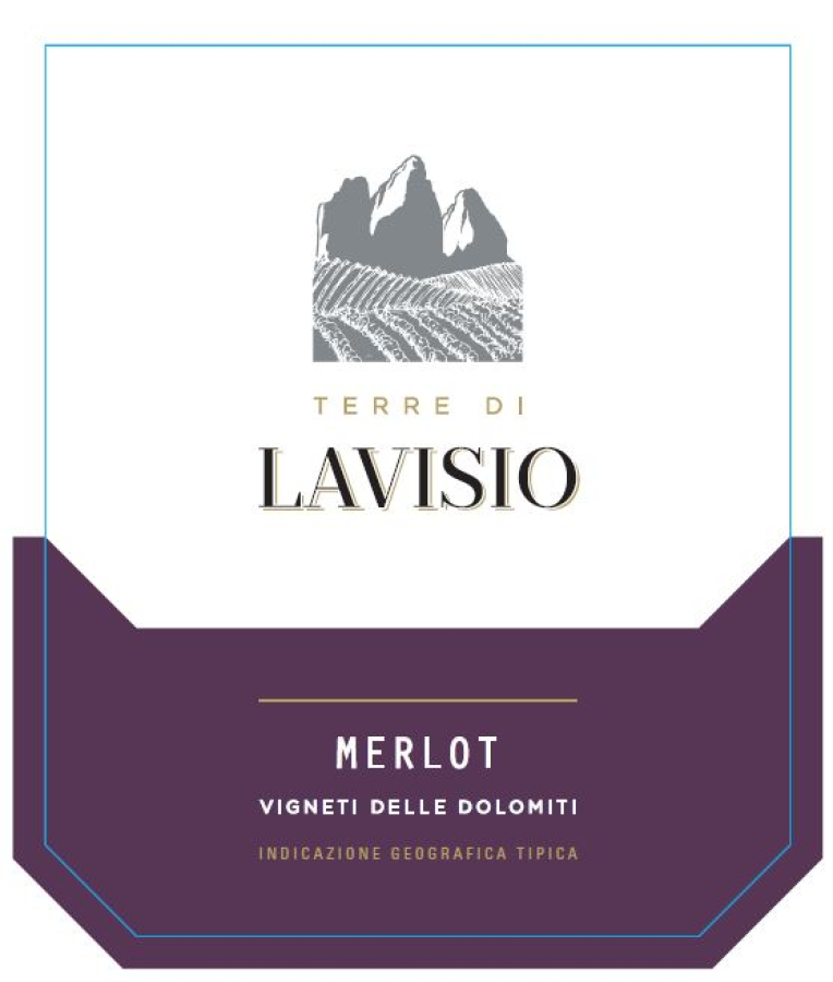 Merlot Terre di Lavisio Vigneti delle Dolomiti IGT 2020 Cantina Lavis 1L