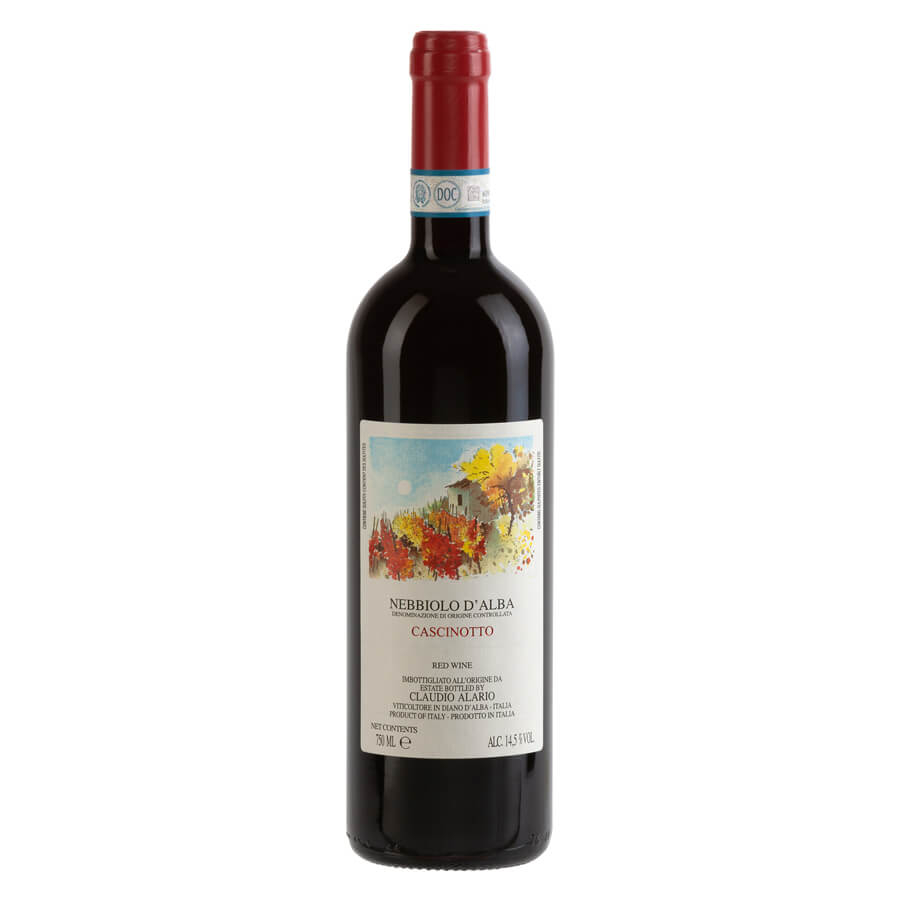 Nebbiolo d`Alba DOC Cascinotto 2020 Alario Claudio 0,75L