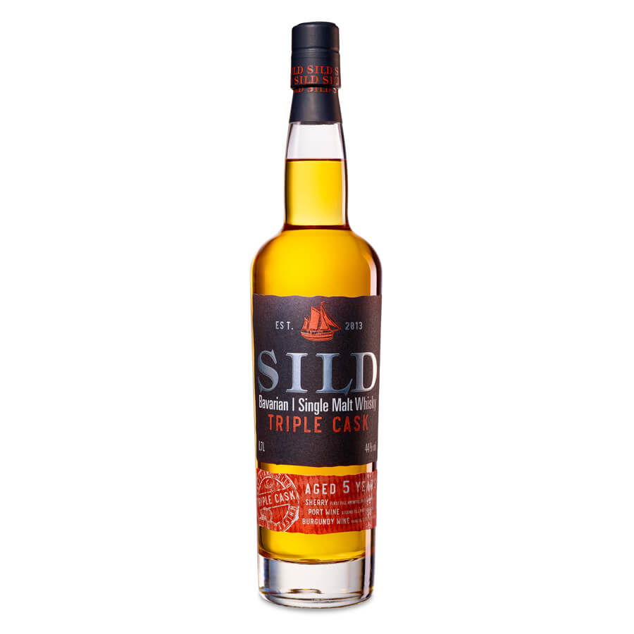 Sild Bavarian Single Malt Whisky Triple Cask 44% Lantenhammer 0,7L